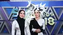 Syahrini sendir mengaku bahwa tema kostum yang dikenakan adalah mengikuti tema adiknya yang berhijab. (Adrian Putra/Bintang.com)