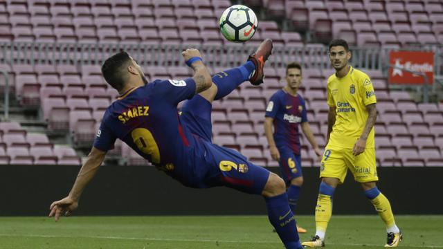 FOTO: Bermain Tanpa Penonton, Barcelona Tekuk Las Palmas