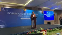 Gubernur Jawa Barat Ridwan Kamil yang juga menjabat&nbsp; Ketua Umum Asosiasi Daerah Penghasil Migas dan Energi Terbarukan dalam&nbsp;focus group discussion (FGD) SKK Migas di Bandung, Senin (3/10/2022).
