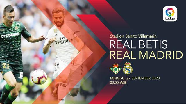 Live Streaming Liga Spanyol Real Betis vs Real Madrid di Vidio Pukul 02 ...