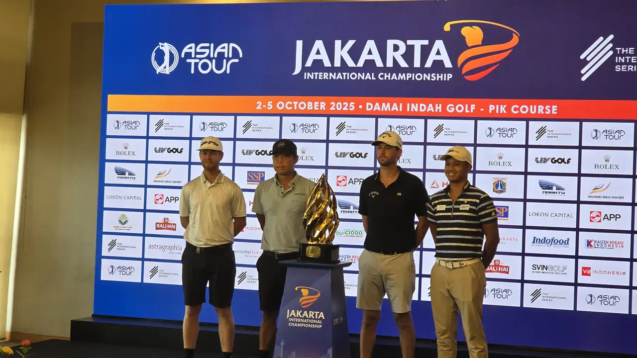 Pegolr elite internasional siap beraksi di Jakarta International Championship 2025