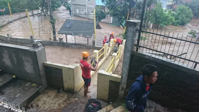 Banjir Perumahan Cimareme Indah Kabupaten Bandung Barat