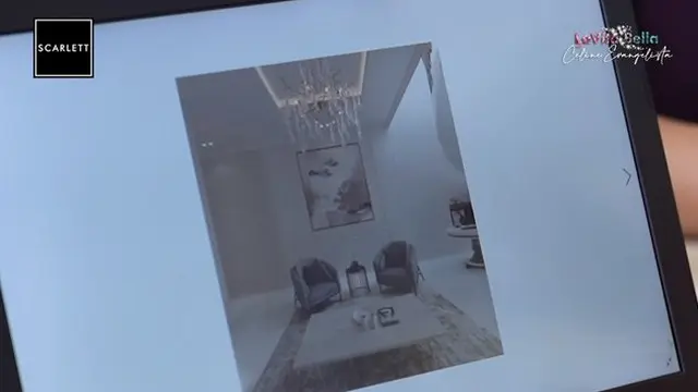 Rumah Celine Evangelista yang sedang direnovasi