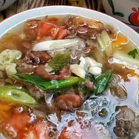 Ilustrasi sup tetelan. (Foto: Cookpad/Julie Kustianingsih)