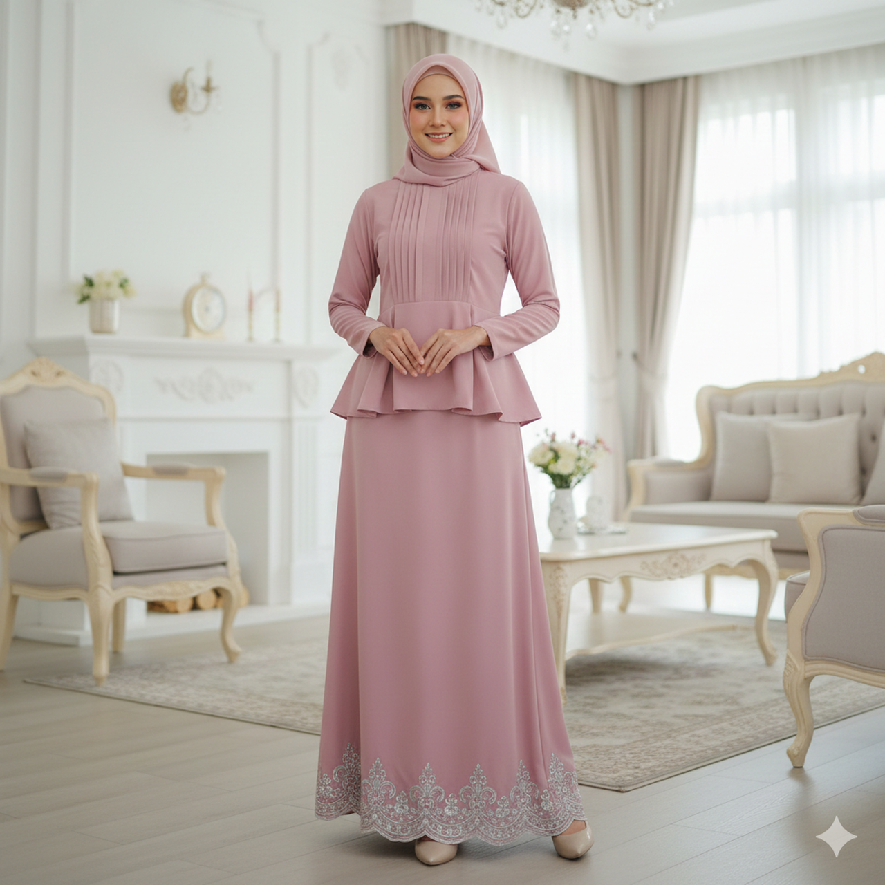7 Model Baju Lebaran One Set Wanita 2026, Tampilan Elegan dan Stylish ...