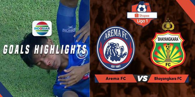 VIDEO: Highlights Shopee Liga 1 2019, Arema FC Bungkam Bhayangkara FC 3-2