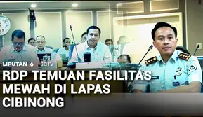 RDP Temuan Fasilitas Mewah di Lapas Cibinong