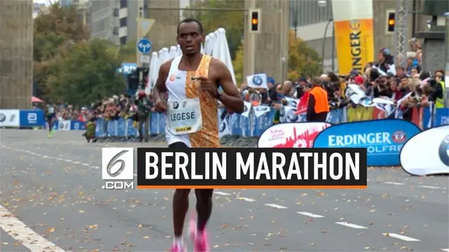 Ajang Berlin Marathon 2019 selesai di gelar. Pelari asal Ethiopia Kenenisa Bekele sukses merebut podium perta kategori putra dengan catatan waktu 2 jam 1 menit 41 detik.