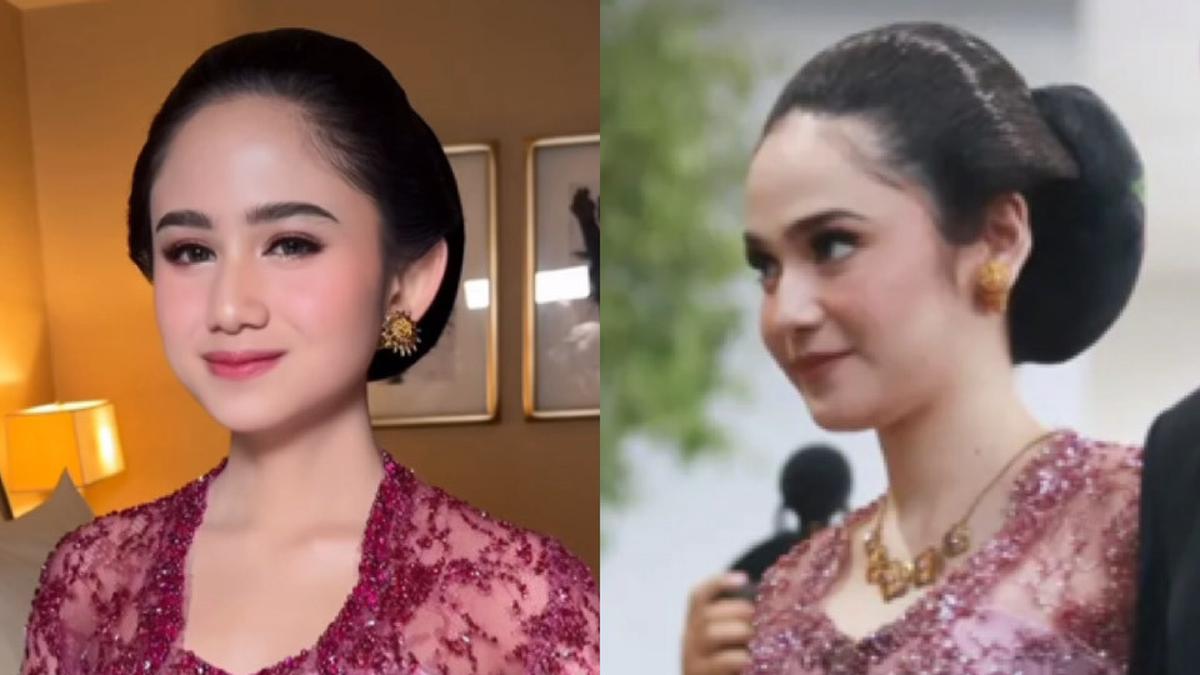 Pesona Ayu Tissa Biani dan Syifa Hadju Kenakan Sanggul Jawa Dipadukan Kebaya Cerah Hadir di Ngunduh Mantu Al Ghazali dan Alyssa Daguise