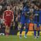 Winger&nbsp;Bournemouth, Antoine Semenyo (kiri), merayakan golnya ke gawang Liverpool di Anfield, Sabtu (16/08/2025) dini hari WIB. (AP Photo/Ian Hodgson).