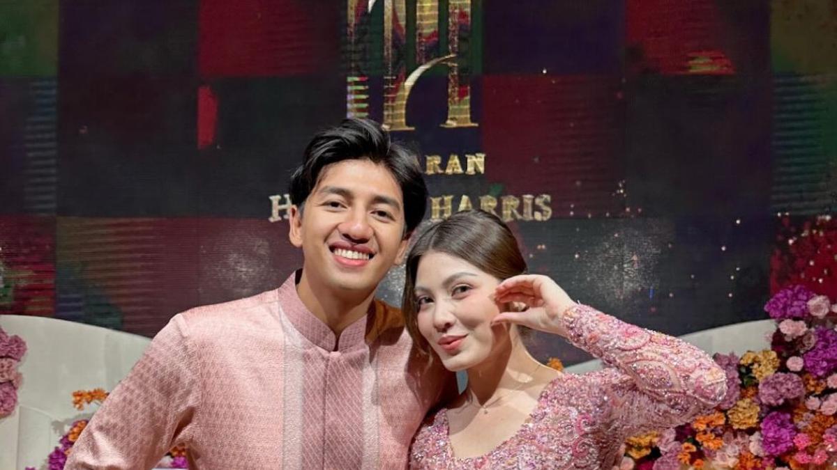 Dibanjiri Nuansa Pink, Lamaran Haviza Devi Anjani dan Harris Vriza Dipenuhi Aura Romantis nan Elegan