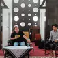 Sampriatna saat mengisi sebagai pemateri di Pondok Qur'an Digitalpreneur Cirebon. (Istinewa)