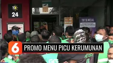 Petugas Satpol PP menutup sementara gerai restoran cepat saji di Jalan Artha Gading, Kelapa Gading, Jakarta Utara, karena timbulkan kerumunan. Kerumunan disinyalir akibat membludaknya permintaan promo menu baru yang berkaitan dengan sebuah boyband Ko...