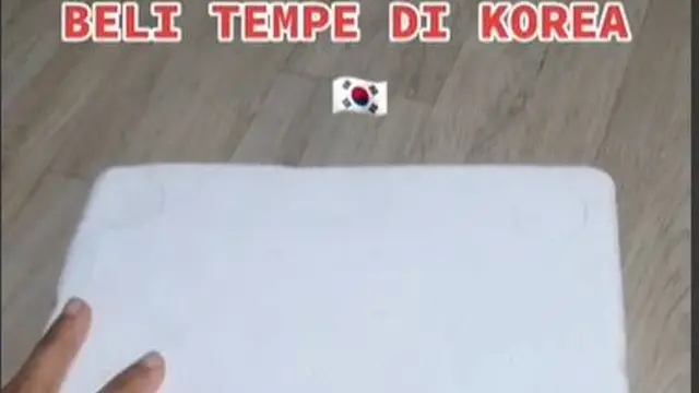 Wanita Indonesia Beli Tempe di Korea Selatan, Harganya Bikin Kaget