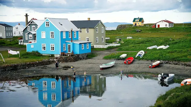 Flatey Island (sumber: mbl.is/Eggert Jóhannesson)