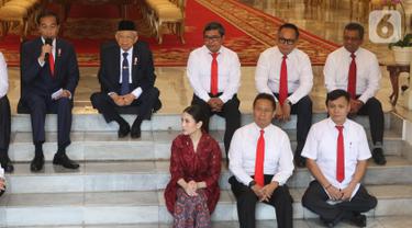 Jokowi Perkenalkan 12 Wakil Menteri Kabinet Indonesia Maju