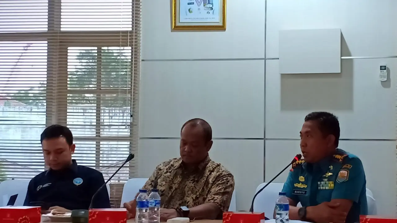 Kolonel Laut (P) Baroyo Eko Basuki, Komandan Pangkalan AL (DanLanal) Banten (Liputan6.com/Yandhi Deslatama)