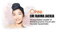Iim Fahima Jachja, Young Global Leader of World Economic Forum dan Founder Queenrides. Liputan6.com/Abdillah