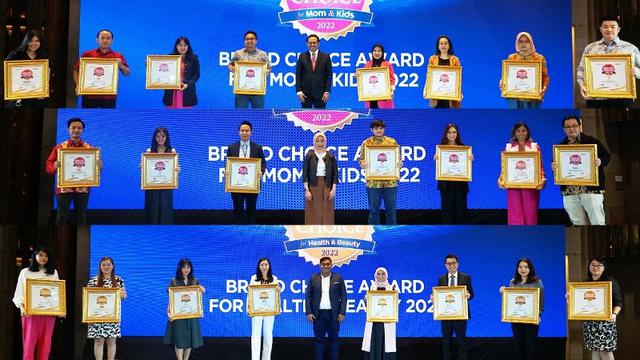 Memberi Apresiasi kepada Brand Kategori Ibu dan Anak, Kesehatan dan Kecantikan Pilihan Konsumen