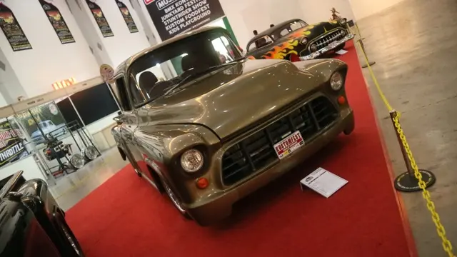 Mobil klasik kustom di Kustomfest 2018.
