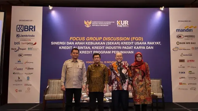 Focus Group Discussion Sinergi Tahun 2025 dan Arah Kebijakan Tahun 2026 Kredit Program Pemerintah (FGD SEKAR) (Foto: ekon.go.id)