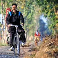 Memiliki anak yang saat ini tengah diidolakan banyak orang, inilah harapan dari ayah Rizma, guru cantik asal Tegal. (Bintang.com/Adrian Putra)