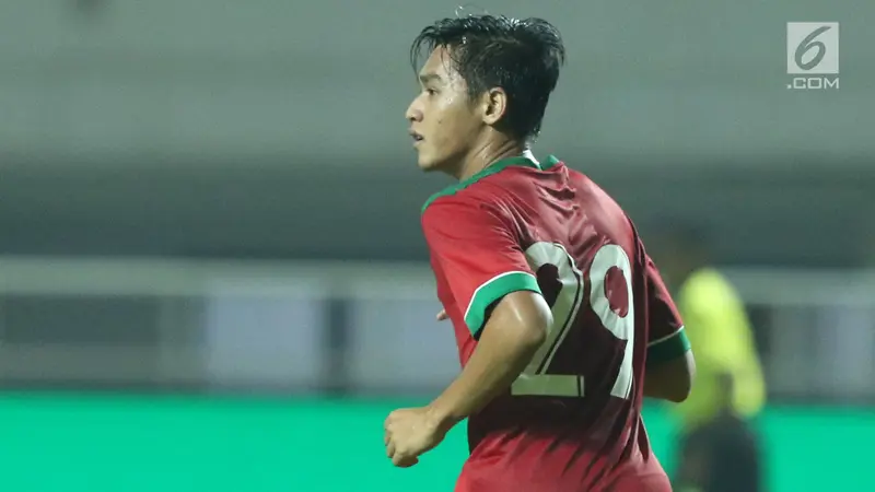 Gelandang Timnas Indonesia dan Mitra Kukar, Septian David Maulana,