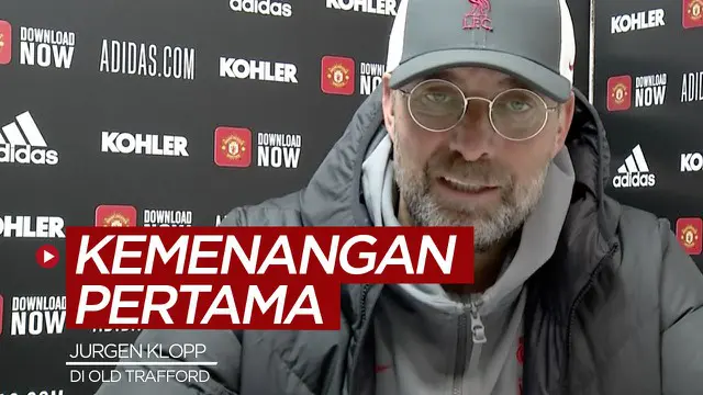 VIDEO: Komentar Manajer Liverpool, Jurgen Klopp Soal Kemenangan Pertama atas Manchester United di Old Trafford