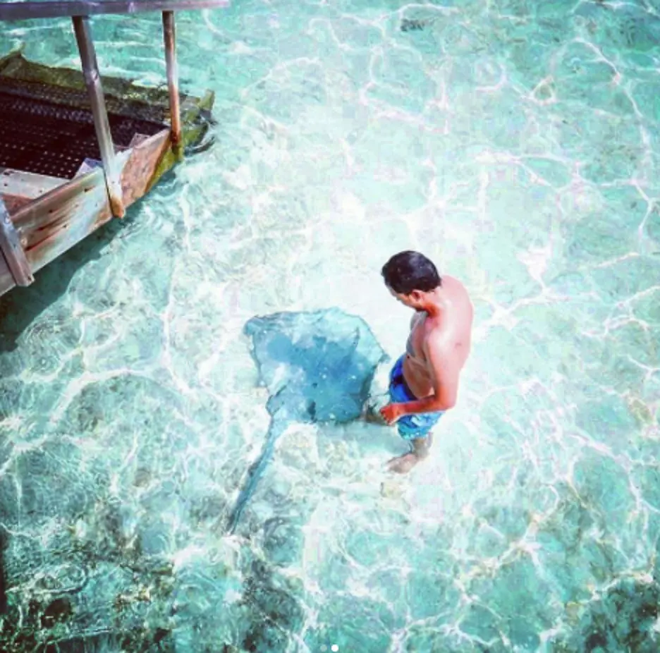 Bulan madu Raisa dan Hamish Daud. (Instagram/hamishdw)