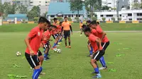 Timnas India U-16 berlatih di Malaysia jelang Piala AFC U-16 2018. (Bola.com/Dok. AIFF)