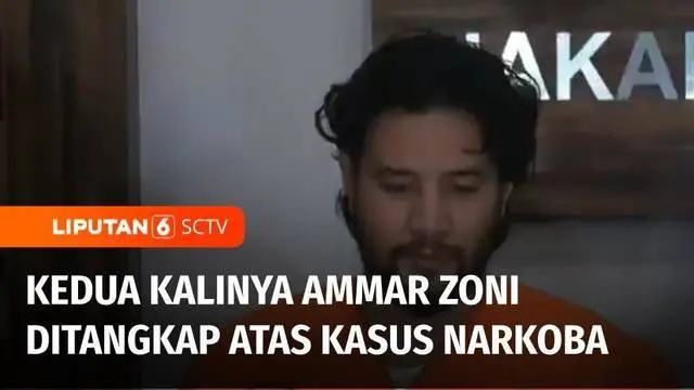 VIDEO: Ammar Zoni Kembali Ditangkap Polisi atas Kasus Narkoba, 1 Gram Sabu Jadi Barang Bukti