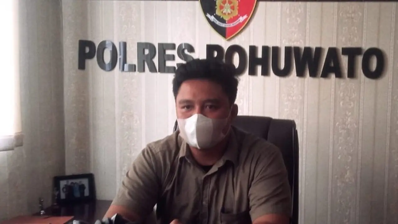 Kasat Reskrim Polres Pohuwato Iptu Arie Yos (Arfandi Ibrahim/Liputan6.com)