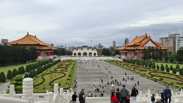 Kawasan Chiang Kai-shek Memorial Hall (Foto: Liputan6.com/Agustina Melani)