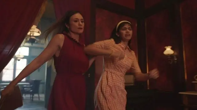 Potret Menawan yang Menghanyutkan dari Wulan Guritno dengan Lipstik Merah di Film Trinil