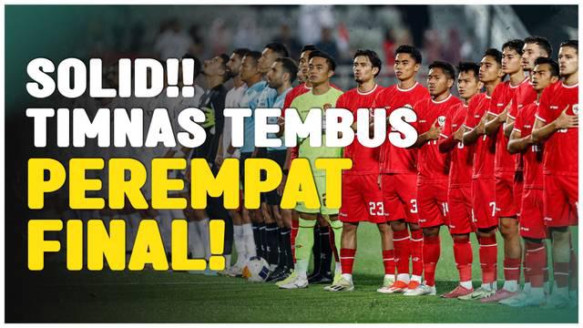 Berita Video, cuplikan pertandingan Timnas Indonesia U-23 Vs Yordania U-23 pada Senin (22/4/2024)