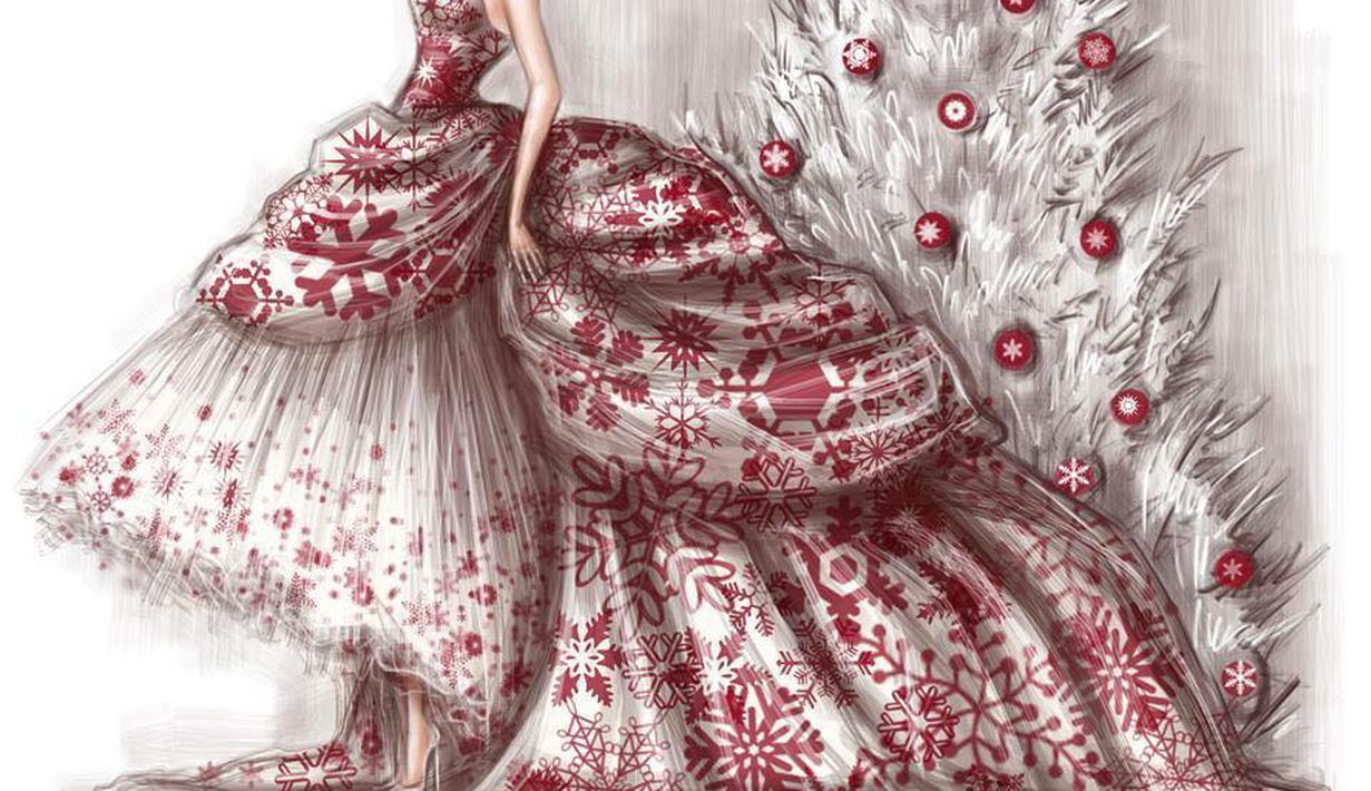 10 Desain Baju Super Cantik Mewah Bikin Kagum Ladies Fashion
