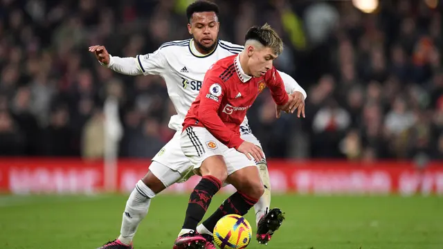 Liga Inggris Manchester United MU vs Leeds