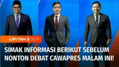 Hari ini yang paling ditunggu adalah debat perdana para Calon Wakil Presiden peserta Pilpres 2024. Debat akan berlangsung di Jakarta Convention Center pada Jumat malam.