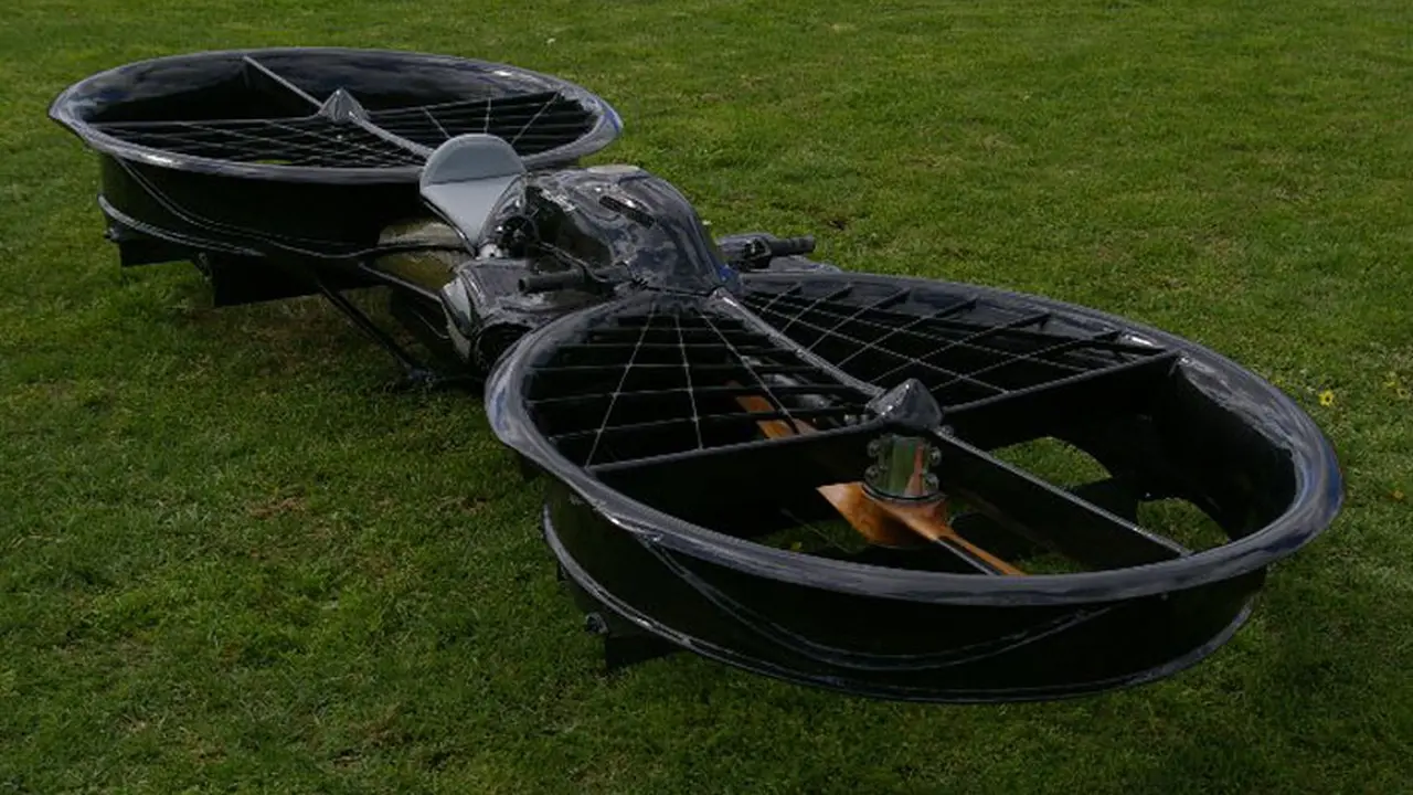 Prototipe sepeda motor terbang (Malloy Aeronautics )