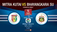Mitra Kutai kartanegara vs Bhayangkara Surabaya United (Liputan6.com/Abdillah)