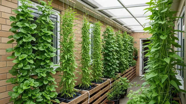 Bayam Malabar dan Kangkung Rambat, Ide Kebun Rambat Produktif untuk Lorong Rumah/Gemini AI