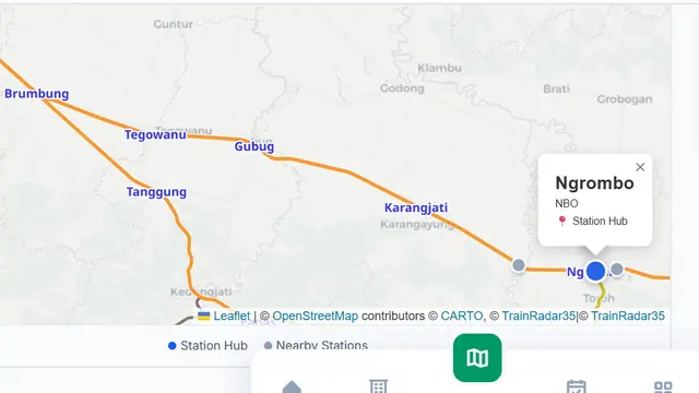 Rute dan Stasiun Pemberhentian KA Kedungsepur