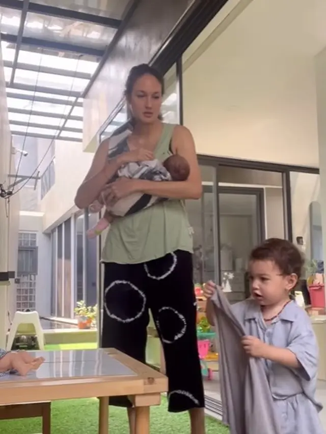 Baby Djiwa menggemaskan (Instagram/nadinelist)