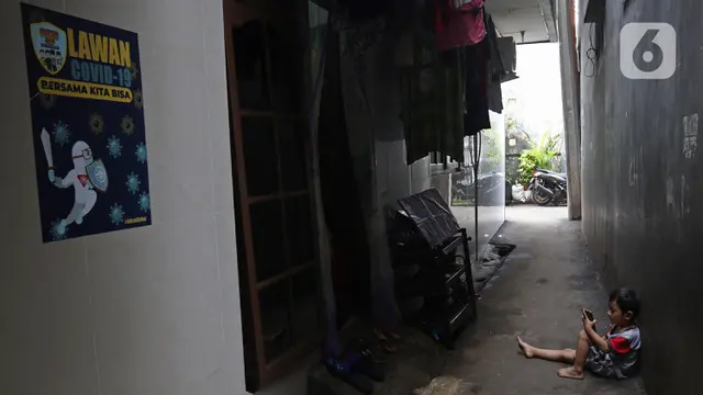Zona merah COVID-19 Gandaria Selatan, Cilandak