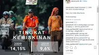 Foto 10 Years Challenge Jokowi-Mar'uf Yang Diunggah di Akun Instagramnya (Sumber: @jokowi.amin)
