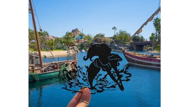 7 Kreasi Paper Art Karakter Disney, Detailnya Mengagumkan