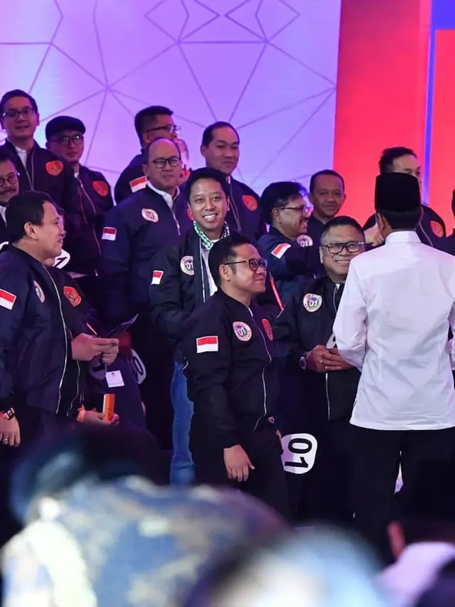 Beda yang Dilakukan Jokowi dan Prabowo Saat Jeda Iklan Debat Pilpres 2019