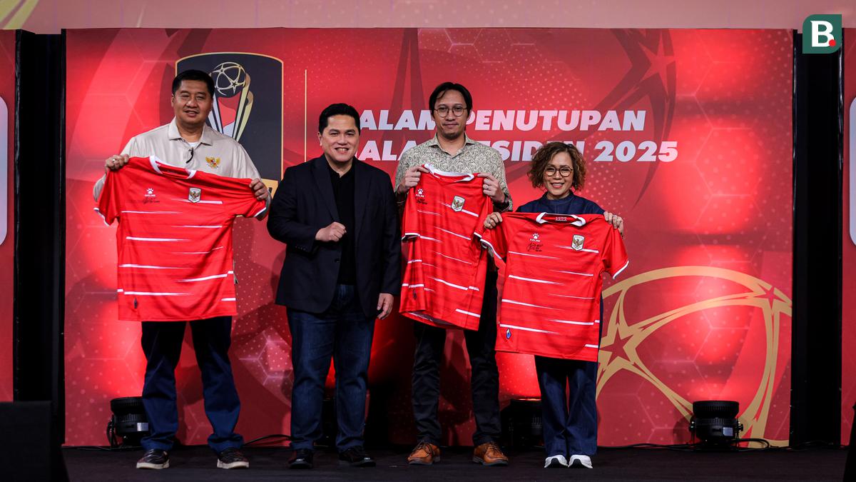 Foto: Malam Penutupan Piala Presiden 2025, Maruarar Sirait Apresiasi Emtek Media
