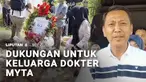 Pascainvestigasi kematian dokter internship, Myta Aprilia Azmi, perwakilan Kementerian Kesehatan menyambangi rumah duka di Ogan Komering Ulu Selatan. Selain menyampaikan belasungkawa, Kemenkes memberikan jaminan kesehatan bagi orangtua almarhumah.