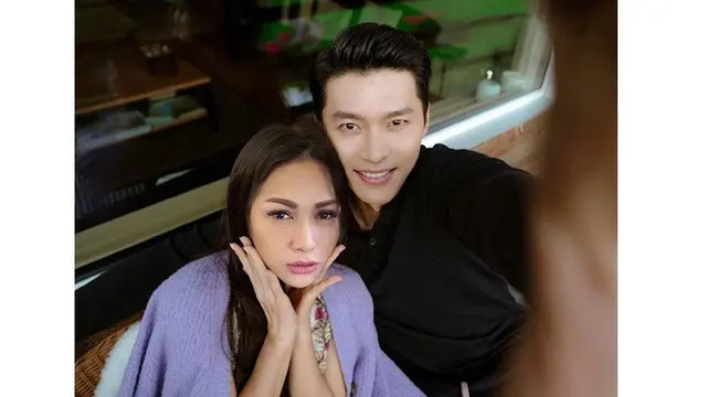 7 Editan Foto Tata Janeeta dengan Hyun Bin Ini Bikin Geleng Kepala